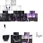 Minecraft skin texture, 64x64 pixels