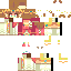 Minecraft skin texture, 64x64 pixels