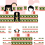 Minecraft skin texture, 64x64 pixels
