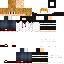 Minecraft skin texture, 64x64 pixels