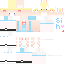 Minecraft skin texture, 64x64 pixels