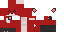 Minecraft skin texture, 64x32 legacy pixels