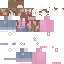 Minecraft skin texture, 64x64 pixels