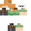 Minecraft skin texture, 64x64 pixels