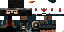 Minecraft skin texture, 64x32 legacy pixels