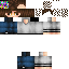 Minecraft skin texture, 64x64 pixels