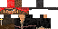 Minecraft skin texture, 64x32 legacy pixels