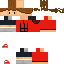 Minecraft skin texture, 64x64 pixels