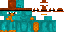 Minecraft skin texture, 64x32 legacy pixels