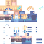 Minecraft skin texture, 64x64 pixels