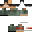 Minecraft skin texture, 64x64 pixels