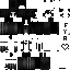 Minecraft skin texture, 64x64 pixels