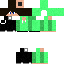 Minecraft skin texture, 64x64 pixels