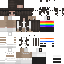 Minecraft skin texture, 64x64 pixels