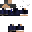 Minecraft skin texture, 64x64 pixels