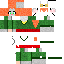 Minecraft skin texture, 64x64 pixels