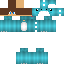 Minecraft skin texture, 64x64 pixels