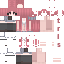 Minecraft skin texture, 64x64 pixels