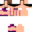 Minecraft skin texture, 64x64 pixels