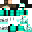 Minecraft skin texture, 64x64 pixels