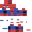 Minecraft skin texture, 64x64 pixels