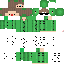 Minecraft skin texture, 64x64 pixels