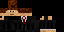 Minecraft skin texture, 64x32 legacy pixels
