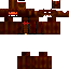 Minecraft skin texture, 64x64 pixels
