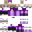 Minecraft skin texture, 64x64 pixels