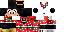 Minecraft skin texture, 64x32 legacy pixels