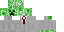 Minecraft skin texture, 64x32 legacy pixels