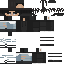 Minecraft skin texture, 64x64 pixels