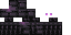 Minecraft skin texture, 64x32 legacy pixels