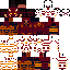 Minecraft skin texture, 64x64 pixels