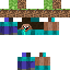 Minecraft skin texture, 64x64 pixels