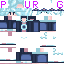 Minecraft skin texture, 64x64 pixels