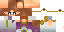 Minecraft skin texture, 64x32 legacy pixels