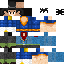 Minecraft skin texture, 64x64 pixels