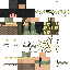 Minecraft skin texture, 64x64 pixels