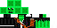 Minecraft skin texture, 64x32 legacy pixels