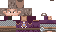 Minecraft skin texture, 64x32 legacy pixels