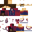 Minecraft skin texture, 64x64 pixels