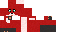 Minecraft skin texture, 64x32 legacy pixels