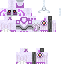 Minecraft skin texture, 64x64 pixels