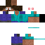 Minecraft skin texture, 64x64 pixels