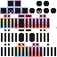 Minecraft skin texture, 64x64 pixels