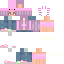 Minecraft skin texture, 64x64 pixels