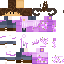 Minecraft skin texture, 64x64 pixels