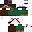 Minecraft skin texture, 64x64 pixels