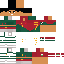Minecraft skin texture, 64x64 pixels